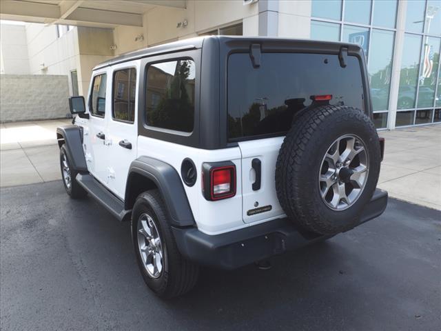 used 2020 Jeep Wrangler Unlimited car, priced at $28,998