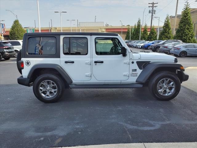 used 2020 Jeep Wrangler Unlimited car, priced at $28,998