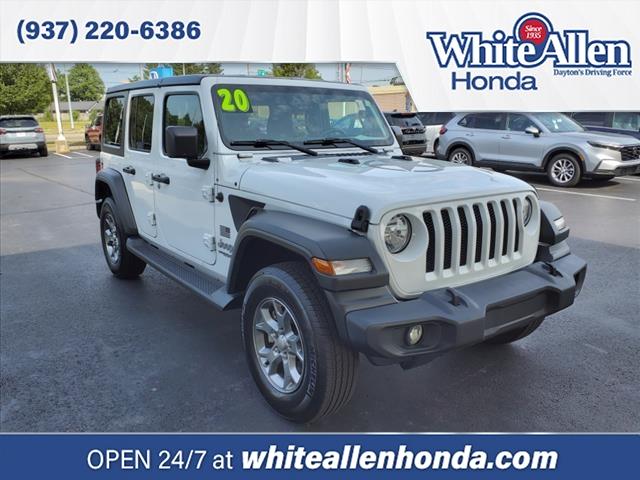 used 2020 Jeep Wrangler Unlimited car, priced at $28,998