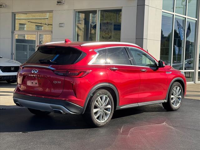 used 2020 INFINITI QX50 car, priced at $22,502