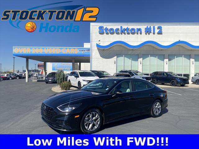 used 2021 Hyundai Sonata car, priced at $20,423