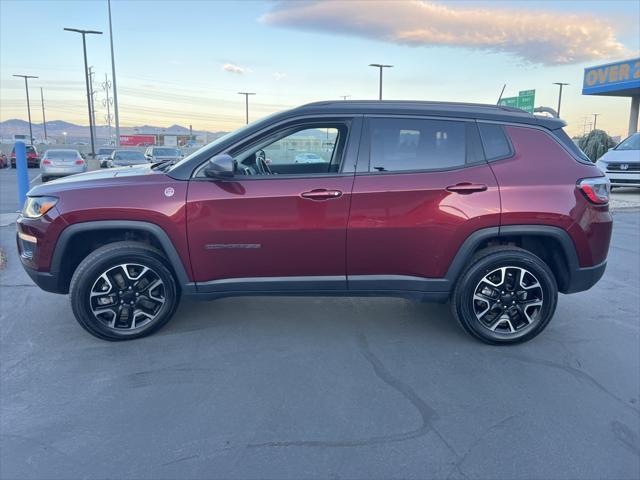 used 2021 Jeep Compass car, priced at $19,999