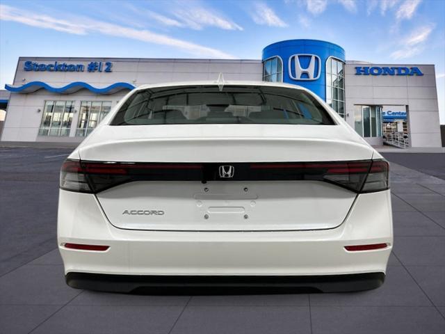 new 2024 Honda Accord car, priced at $31,460