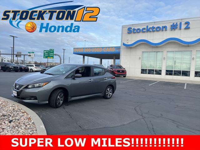 used 2021 Nissan Leaf car, priced at $16,999