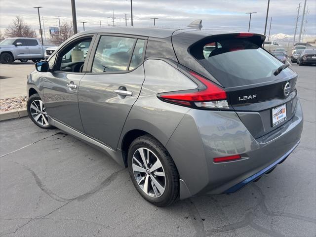 used 2021 Nissan Leaf car, priced at $16,999