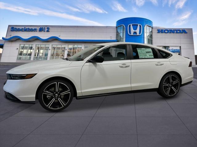 new 2025 Honda Accord Hybrid car, priced at $35,205