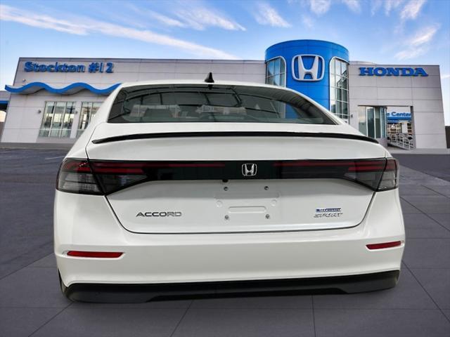 new 2025 Honda Accord Hybrid car, priced at $35,205