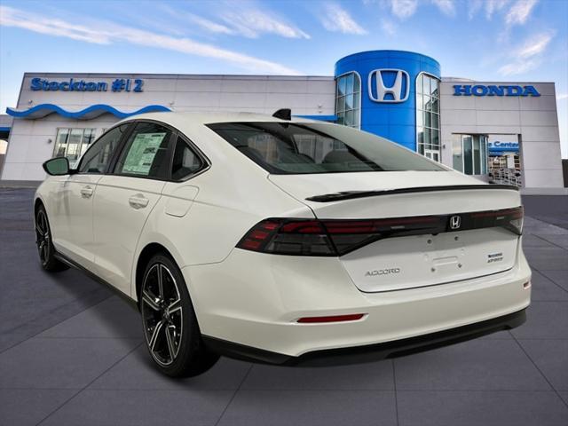 new 2025 Honda Accord Hybrid car, priced at $35,205