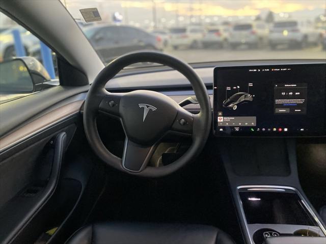 used 2022 Tesla Model 3 car, priced at $28,360