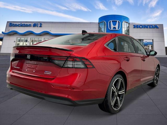 new 2024 Honda Accord Hybrid car, priced at $34,445