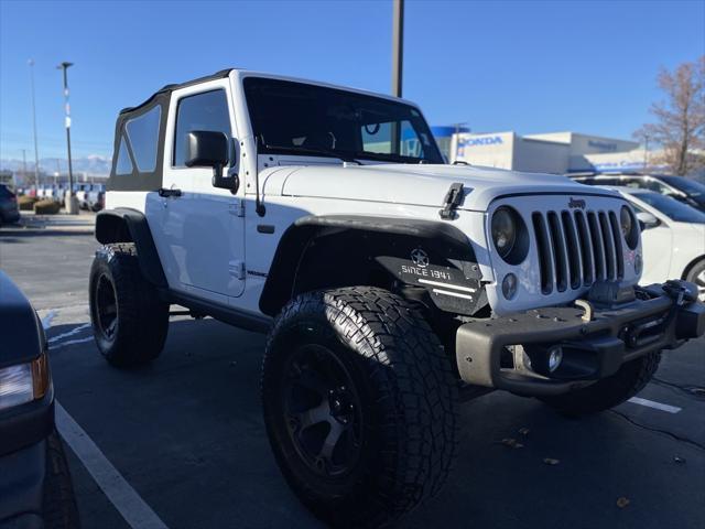 used 2016 Jeep Wrangler car, priced at $22,940