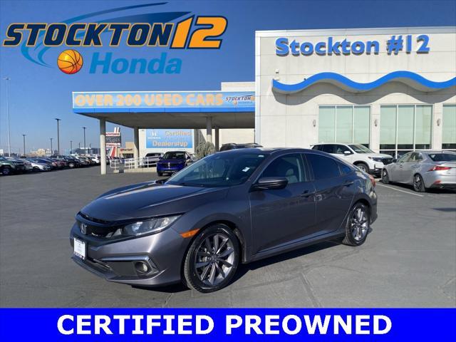 used 2021 Honda Civic car, priced at $22,450