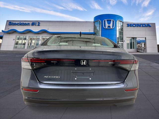 new 2025 Honda Accord car, priced at $31,655