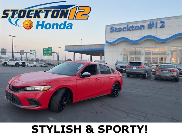 used 2022 Honda Civic car, priced at $25,268