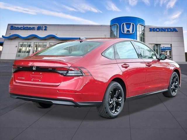 new 2025 Honda Accord car, priced at $32,110