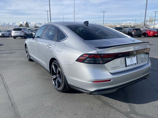 used 2023 Honda Accord Hybrid car, priced at $28,503