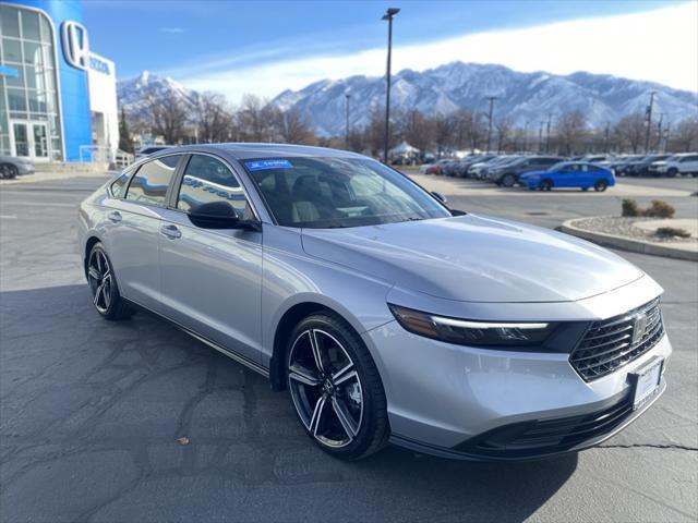 used 2023 Honda Accord Hybrid car, priced at $28,503