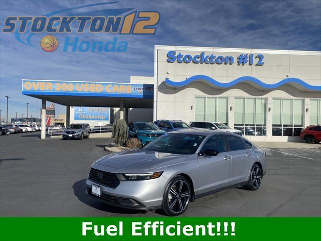 used 2023 Honda Accord Hybrid car, priced at $28,503