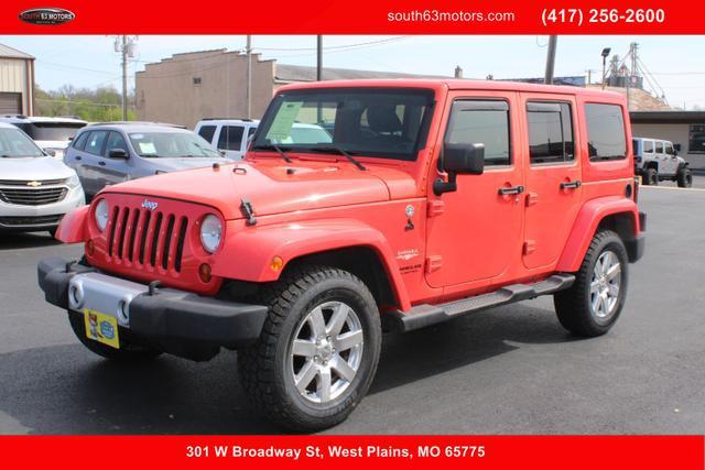 used 2013 Jeep Wrangler Unlimited car, priced at $20,900