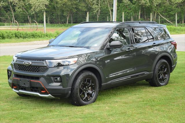 used 2022 Ford Explorer car, priced at $35,990