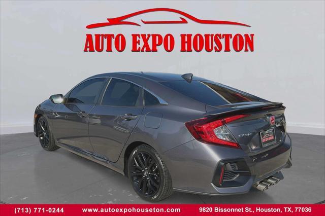 used 2020 Honda Civic Si car, priced at $24,495