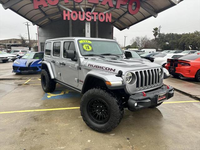 used 2018 Jeep Wrangler Unlimited car, priced at $35,995