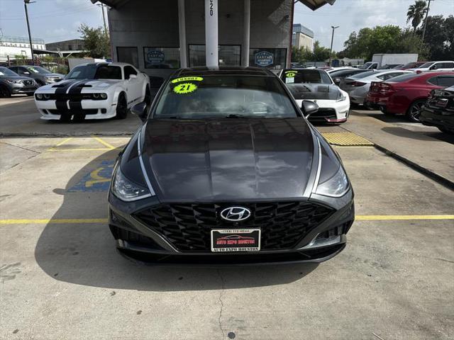 used 2021 Hyundai Sonata car, priced at $23,995