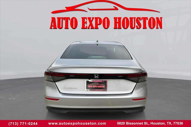 used 2023 Honda Accord car, priced at $27,995