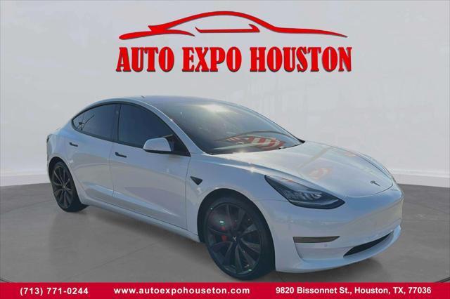 used 2018 Tesla Model 3 car, priced at $33,995