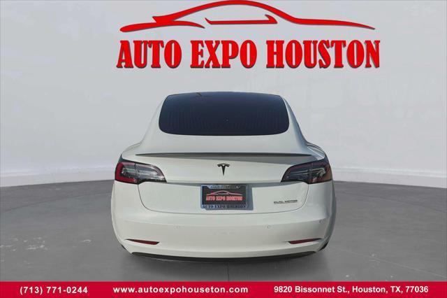 used 2018 Tesla Model 3 car, priced at $33,995