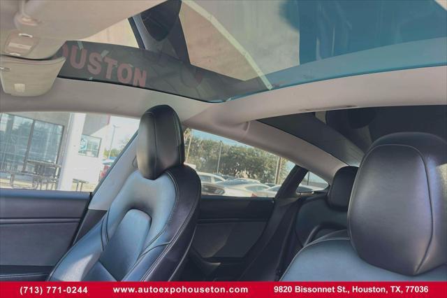 used 2018 Tesla Model 3 car, priced at $33,995