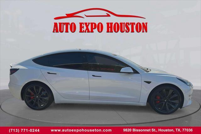 used 2018 Tesla Model 3 car, priced at $33,995