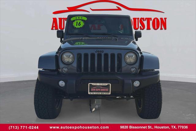 used 2016 Jeep Wrangler Unlimited car, priced at $25,995