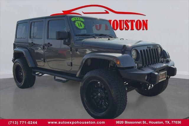 used 2016 Jeep Wrangler Unlimited car, priced at $25,995