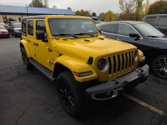 used 2021 Jeep Wrangler Unlimited car, priced at $34,300