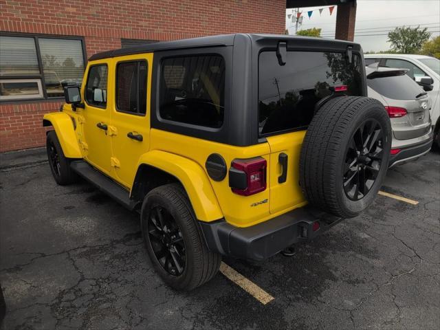 used 2021 Jeep Wrangler Unlimited car, priced at $34,300