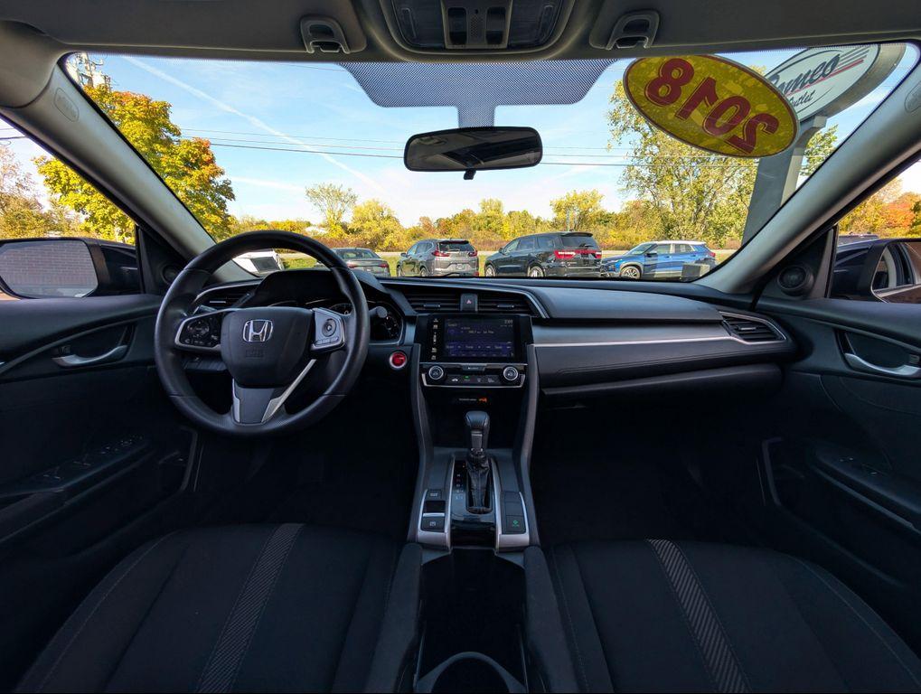 used 2018 Honda Civic car, priced at $17,330