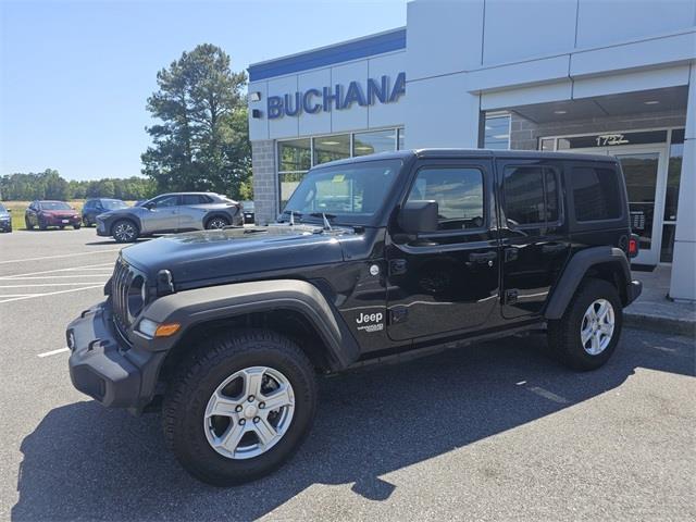 used 2021 Jeep Wrangler Unlimited car, priced at $31,936