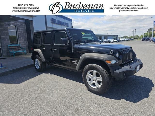 used 2021 Jeep Wrangler Unlimited car, priced at $31,936