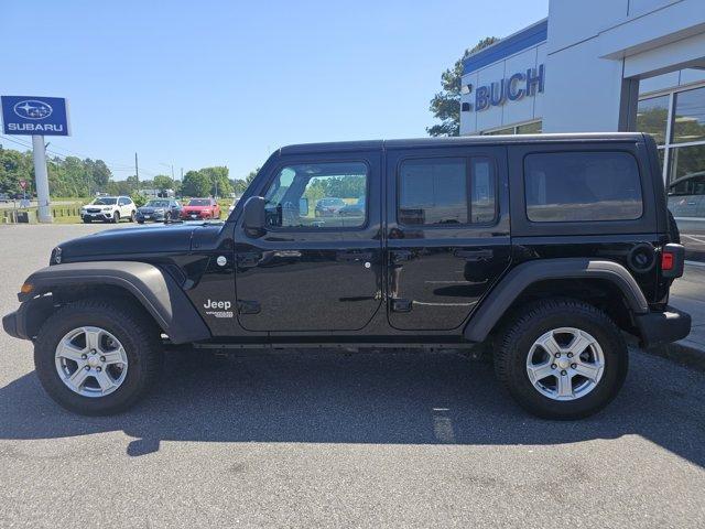 used 2021 Jeep Wrangler Unlimited car, priced at $32,898