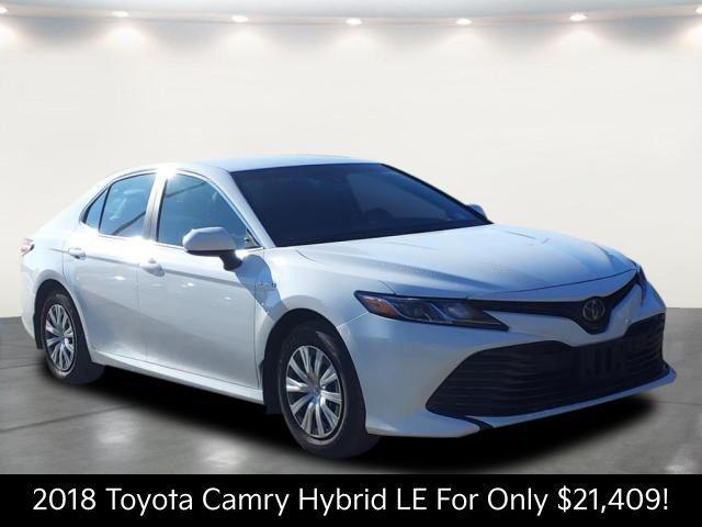 used 2018 Toyota Camry Hybrid car, priced at $21,409