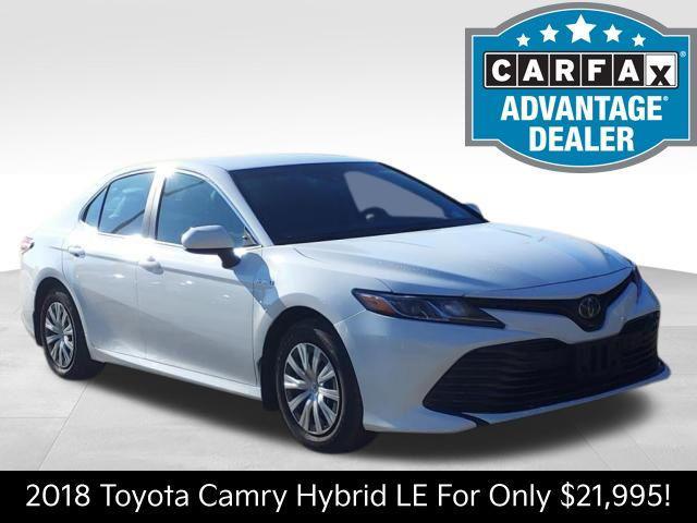 used 2018 Toyota Camry Hybrid car, priced at $21,995