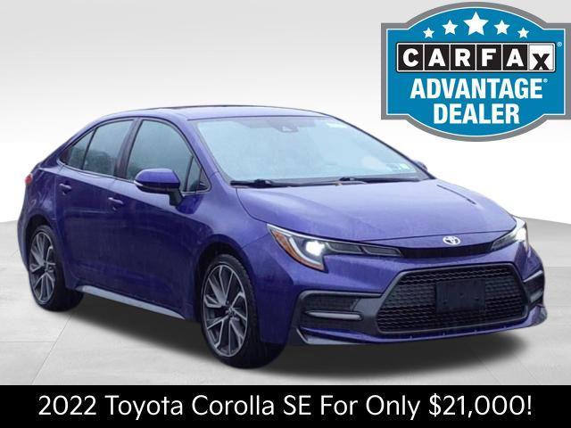 used 2022 Toyota Corolla car, priced at $21,000