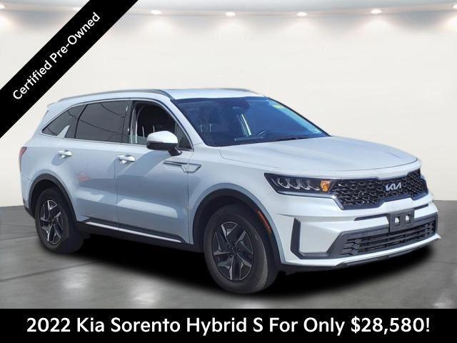 used 2022 Kia Sorento Hybrid car, priced at $28,580