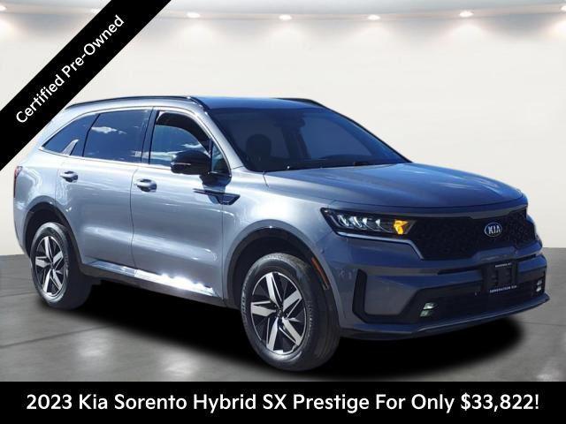 used 2023 Kia Sorento Hybrid car, priced at $33,822