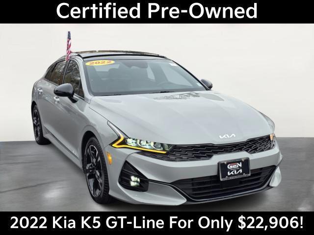 used 2022 Kia K5 car, priced at $22,906