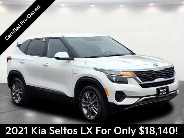 used 2021 Kia Seltos car, priced at $18,140