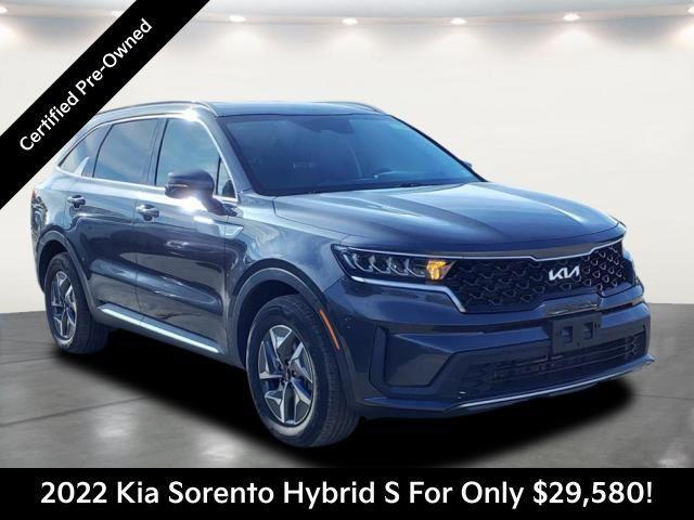 used 2022 Kia Sorento Hybrid car, priced at $29,580