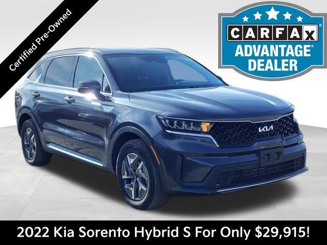 used 2022 Kia Sorento Hybrid car, priced at $29,915