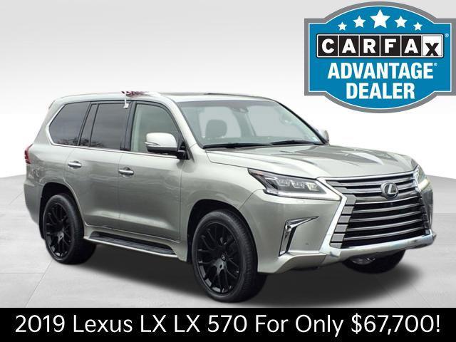 used 2019 Lexus LX 570 car, priced at $67,700